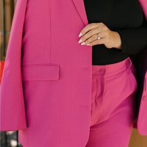 Smash + Tess Pink Harlow Blazer